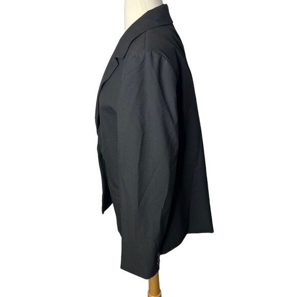 J.Crew $198 One Button Blazer in Black Size 10 BO597 - Picture 3 of 7